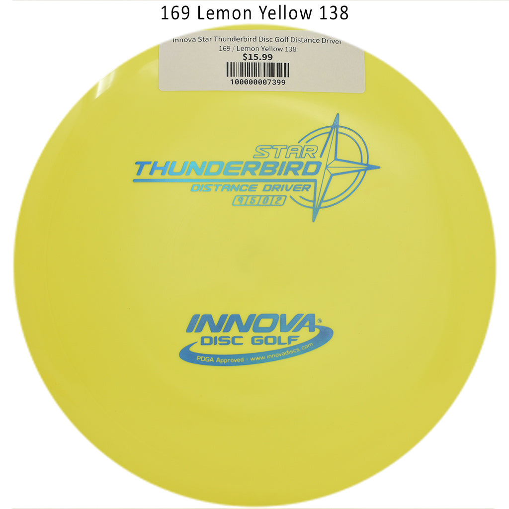 innova-star-thunderbird-disc-golf-distance-driver 169 Lemon Yellow 138