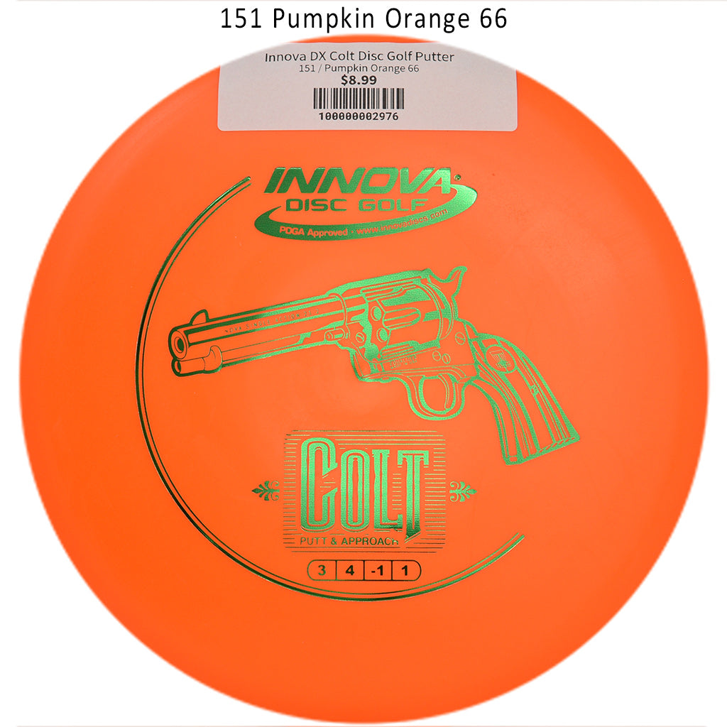 innova-dx-colt-disc-golf-putter 151 Pumpkin Orange 66