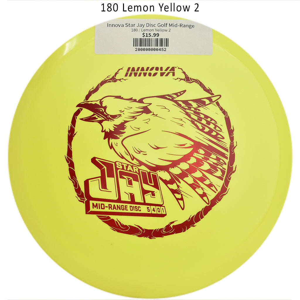 innova-star-jay-disc-golf-mid-range 180 Lemon Yellow 2 