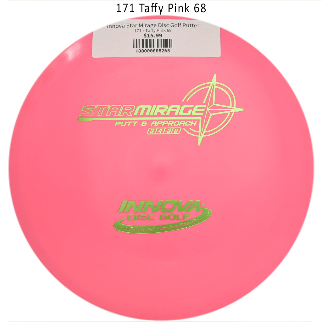 innova-star-mirage-disc-golf-putter 171 Taffy Pink 68