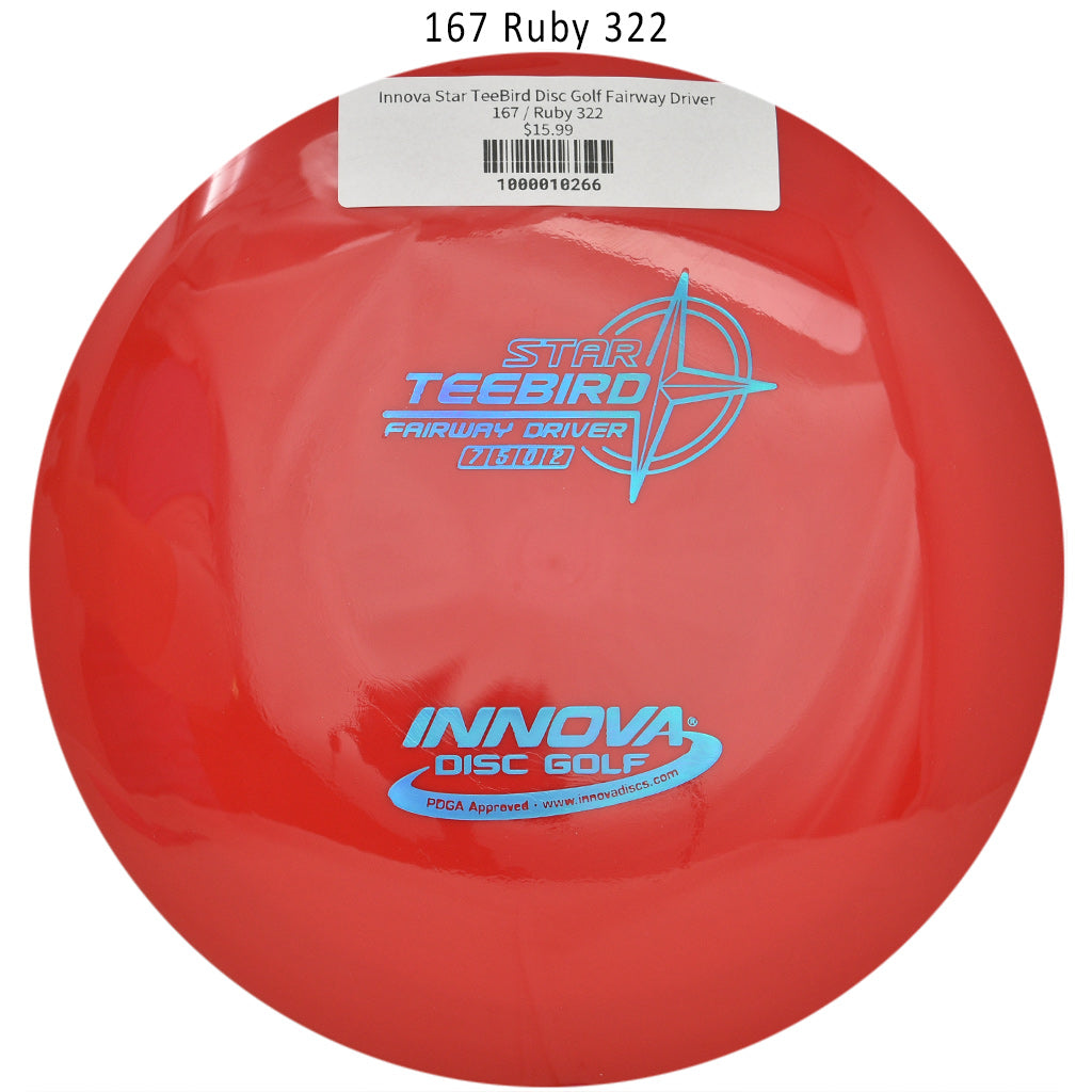 innova-star-teebird-disc-golf-fairway-driver 167 Ruby 322