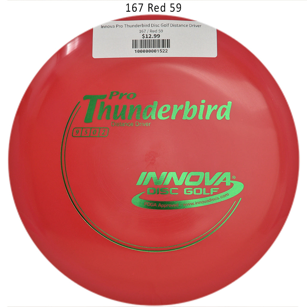 innova-pro-thunderbird-disc-golf-distance-driver 167 Red 59 