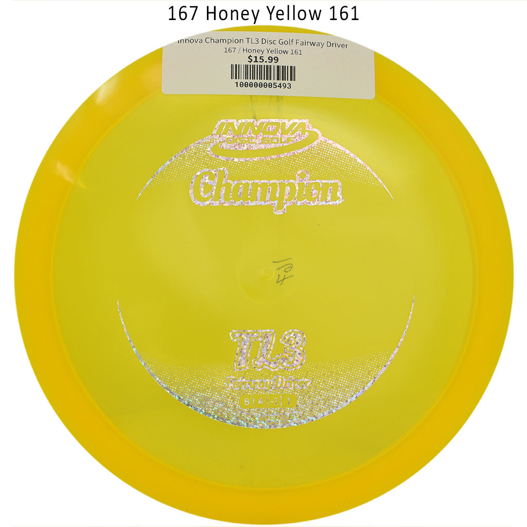 innova-champion-tl3-disc-golf-fairway-driver 167 Honey Yellow 161