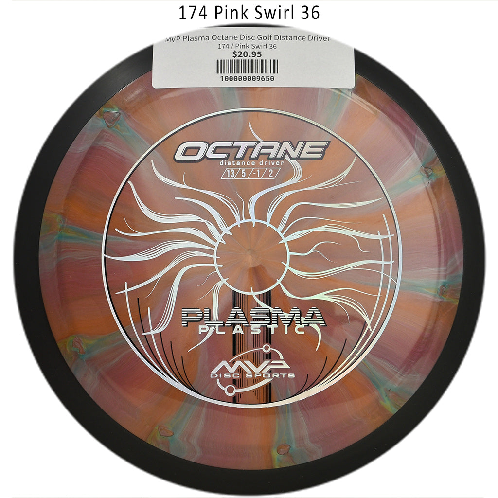 mvp-plasma-octane-disc-golf-distance-driver 174 Pink Swirl 36