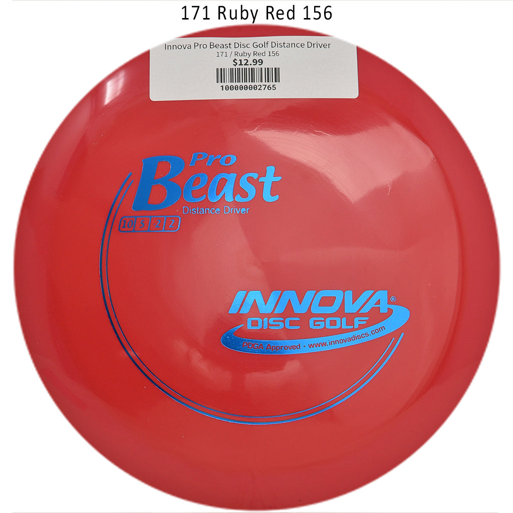 innova-pro-beast-disc-golf-distance-driver 171 Ruby Red 156 