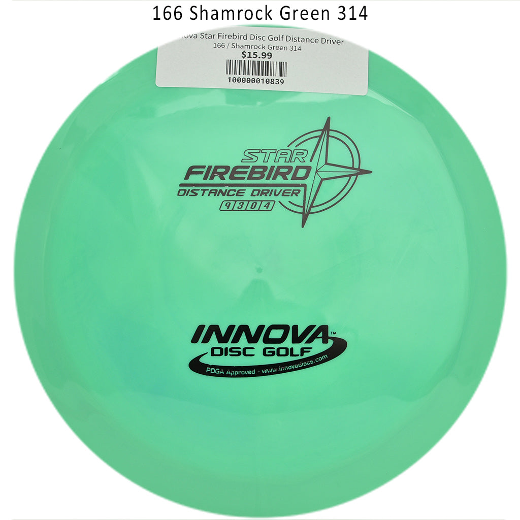innova-star-firebird-disc-golf-distance-driver 166 Shamrock Green 314