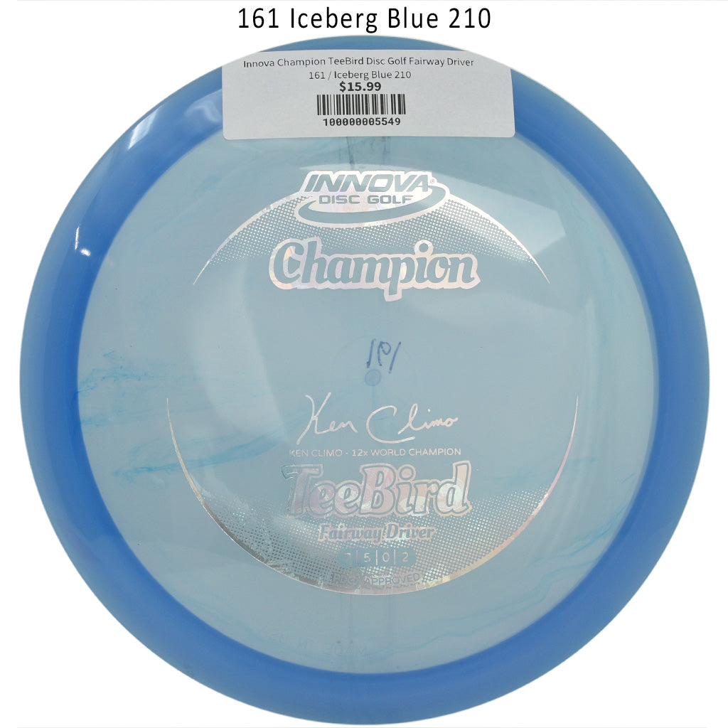 innova-champion-teebird-disc-golf-fairway-driver 161 Iceberg Blue 210