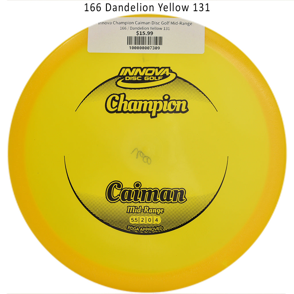 innova-champion-caiman-disc-golf-mid-range 166 Dandelion Yellow 131