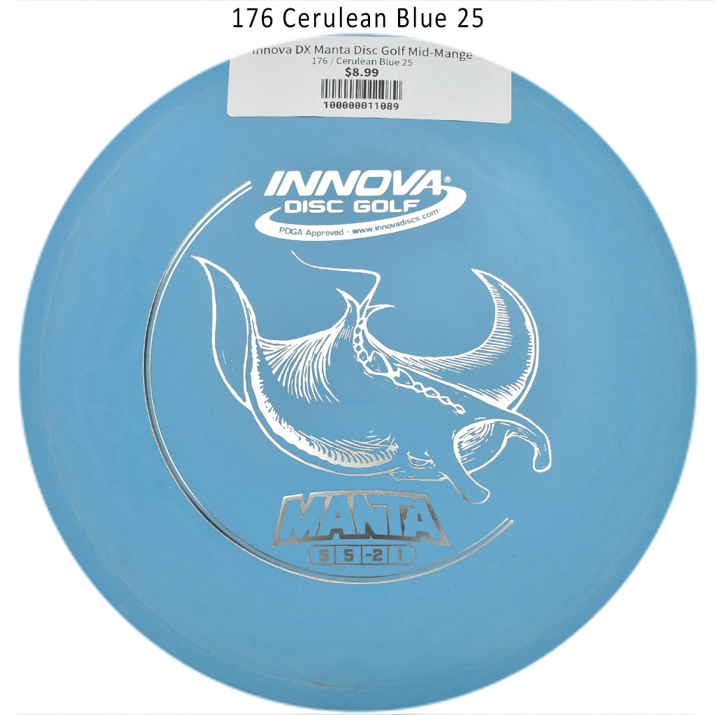 innova-dx-manta-disc-golf-mid-mange 176 Cerulean Blue 25 
