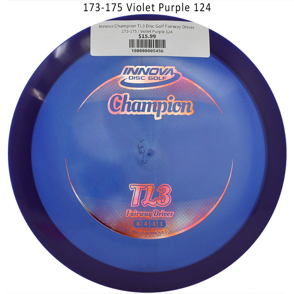 innova-champion-tl3-disc-golf-fairway-driver 173-175 Violet Purple 124