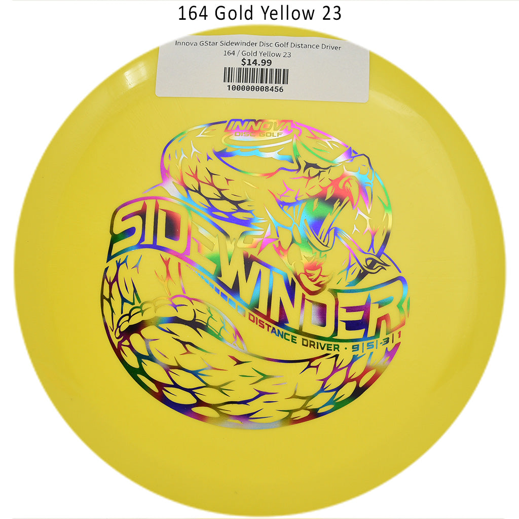 innova-gstar-sidewinder-disc-golf-distance-driver 164 Gold Yellow 23 