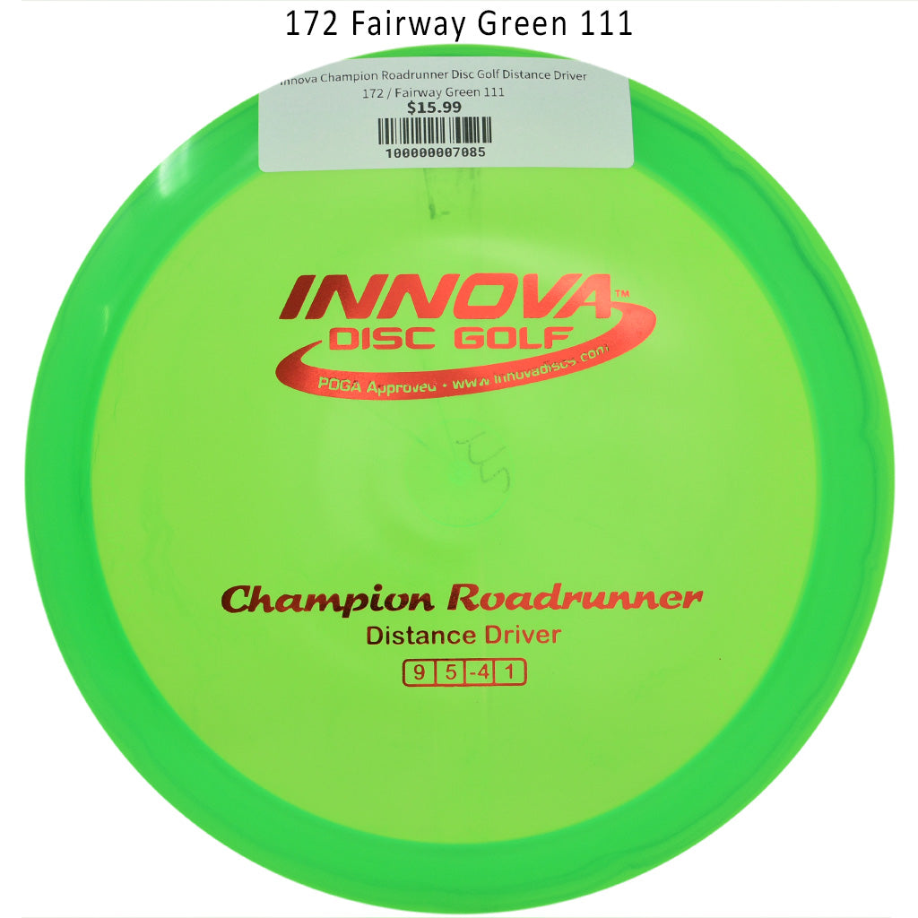 innova-champion-roadrunner-disc-golf-distance-driver 172 Fairway Green 111 