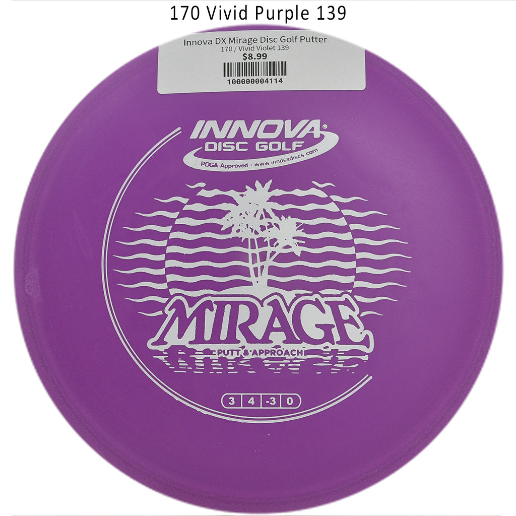 innova-dx-mirage-disc-golf-putter 170 Vivid Violet 139