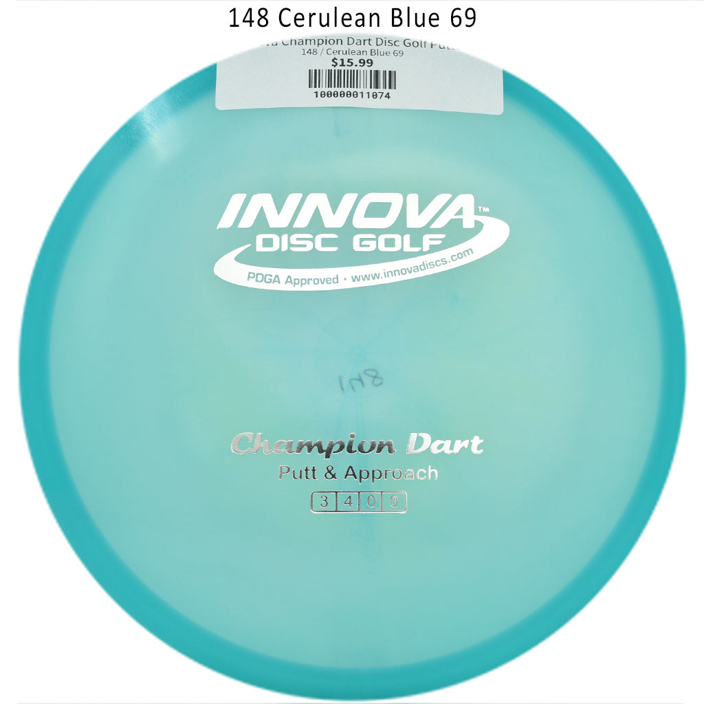 innova-champion-dart-disc-golf-putter 148 Cerulean Blue 69 