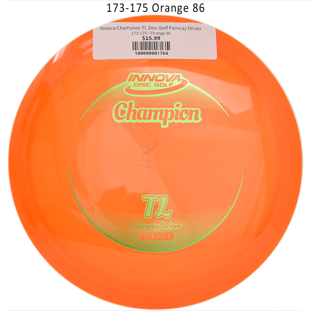 innova-champion-tl-disc-golf-fairway-driver 173-175 Orange 86 