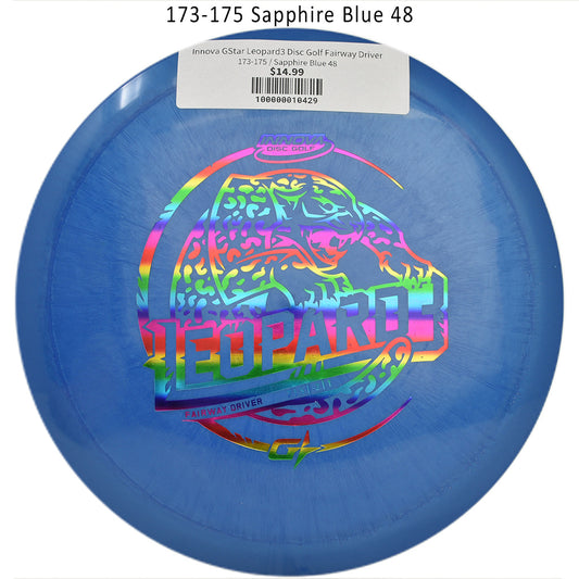 innova-gstar-leopard3-disc-golf-fairway-driver 173-175 Sapphire Blue 48 