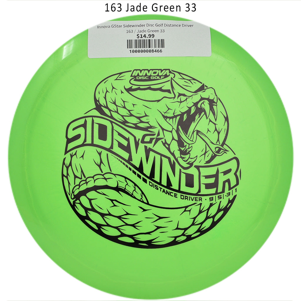 innova-gstar-sidewinder-disc-golf-distance-driver 163 Jade Green 33 