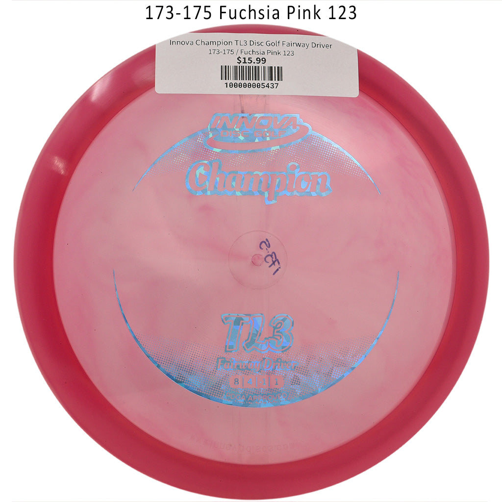 innova-champion-tl3-disc-golf-fairway-driver 173-175 Fuchsia Pink 123