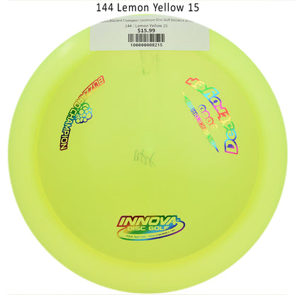 innova-blizzard-champion-destroyer-disc-golf-distance-driver 144 Lemon Yellow 15