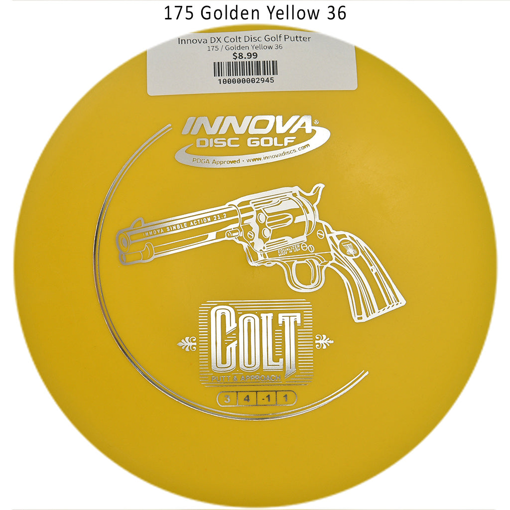 innova-dx-colt-disc-golf-putter 175 Golden Yellow 36
