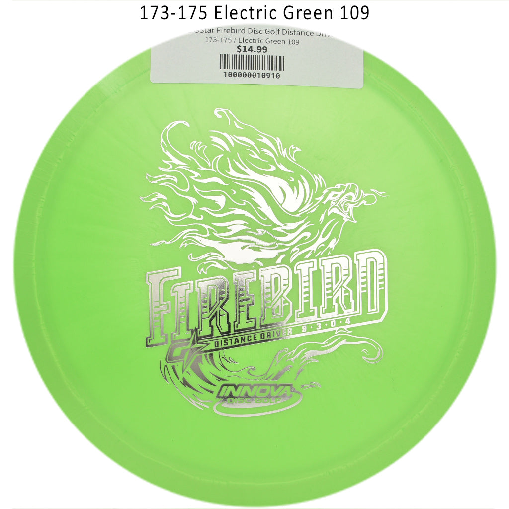 innova-gstar-firebird-disc-golf-distance-driver 173-175 Electric Green 109