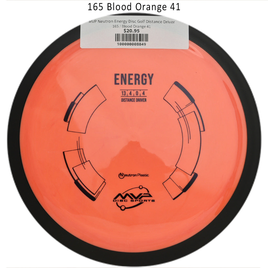 mvp-neutron-energy-disc-golf-distance-driver 165 Blood Orange 41 