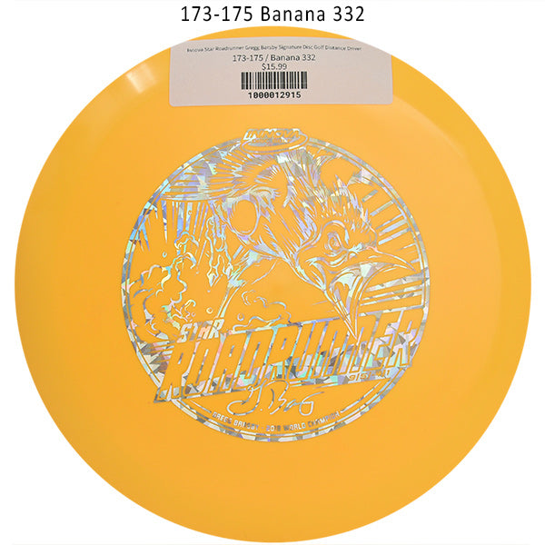 innova-star-roadrunner-gregg-barsby-signature-disc-golf-distance-driver 173-175 Banana 332