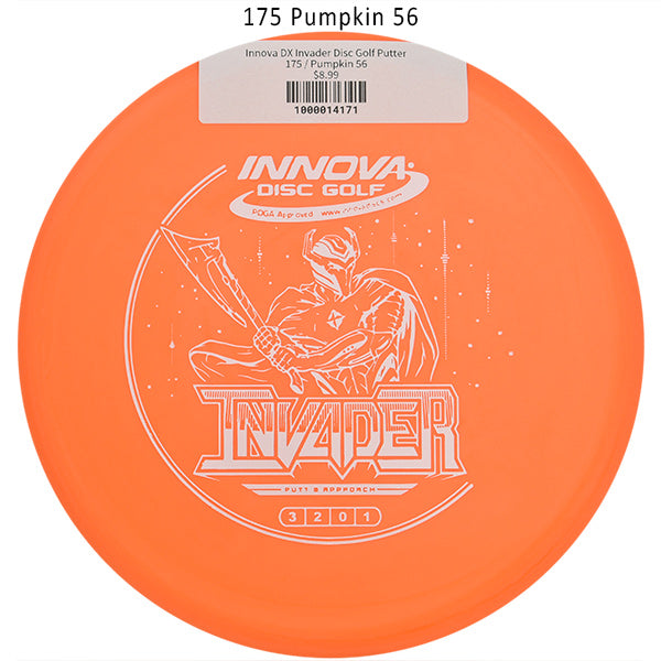 innova-dx-invader-disc-golf-putter 175 Pumpkin 56