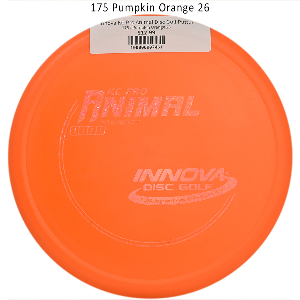 innova-kc-pro-animal-disc-golf-putter 175 Pumpkin Orange 26