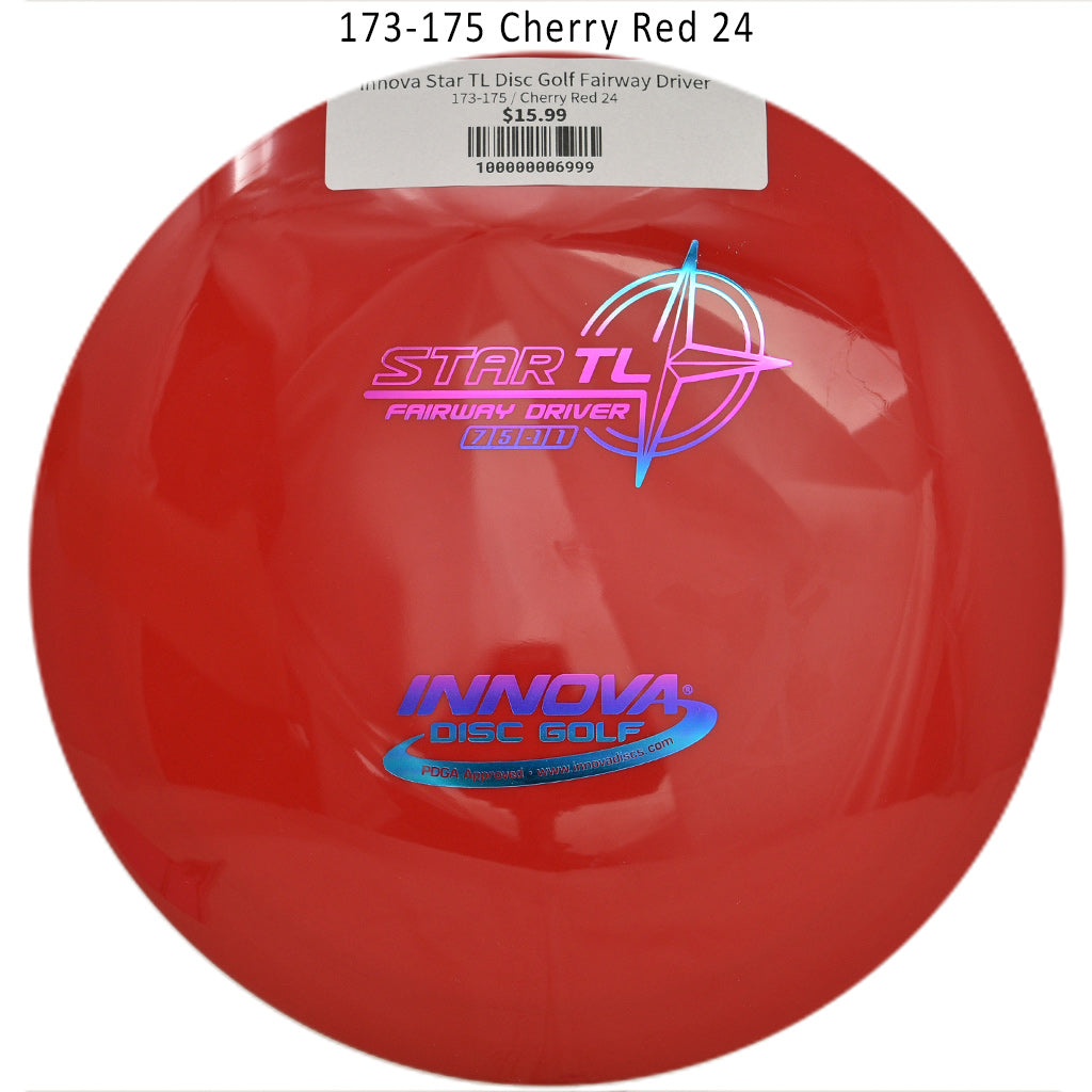 innova-star-tl-disc-golf-fairway-driver 173-175 Cherry Red 24 