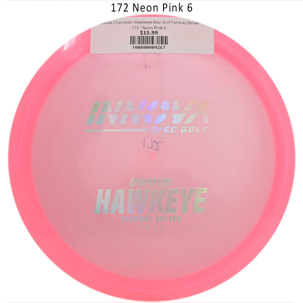 innova-champion-hawkeye-disc-golf-fairway-driver 172 Neon Pink 6