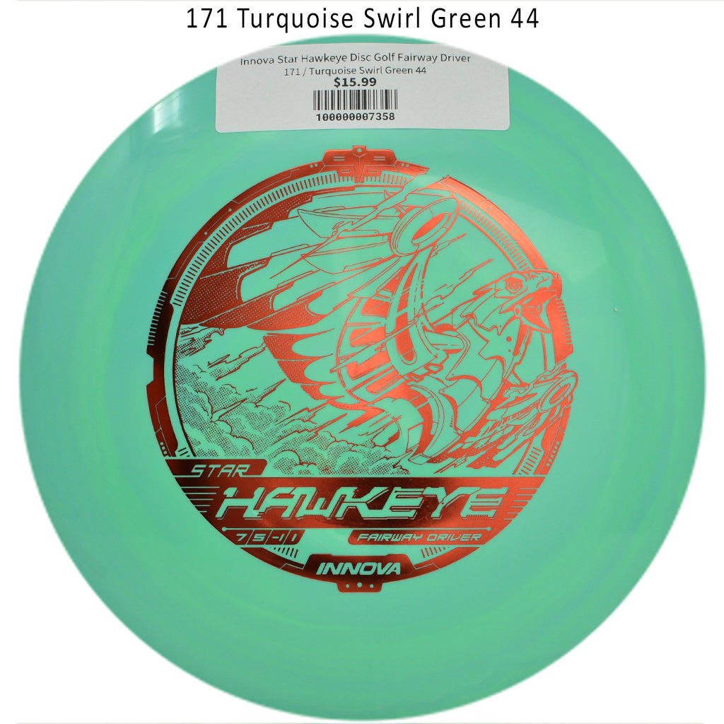 innova-star-hawkeye-disc-golf-fairway-driver 171 Turquoise Swirl Green 44
