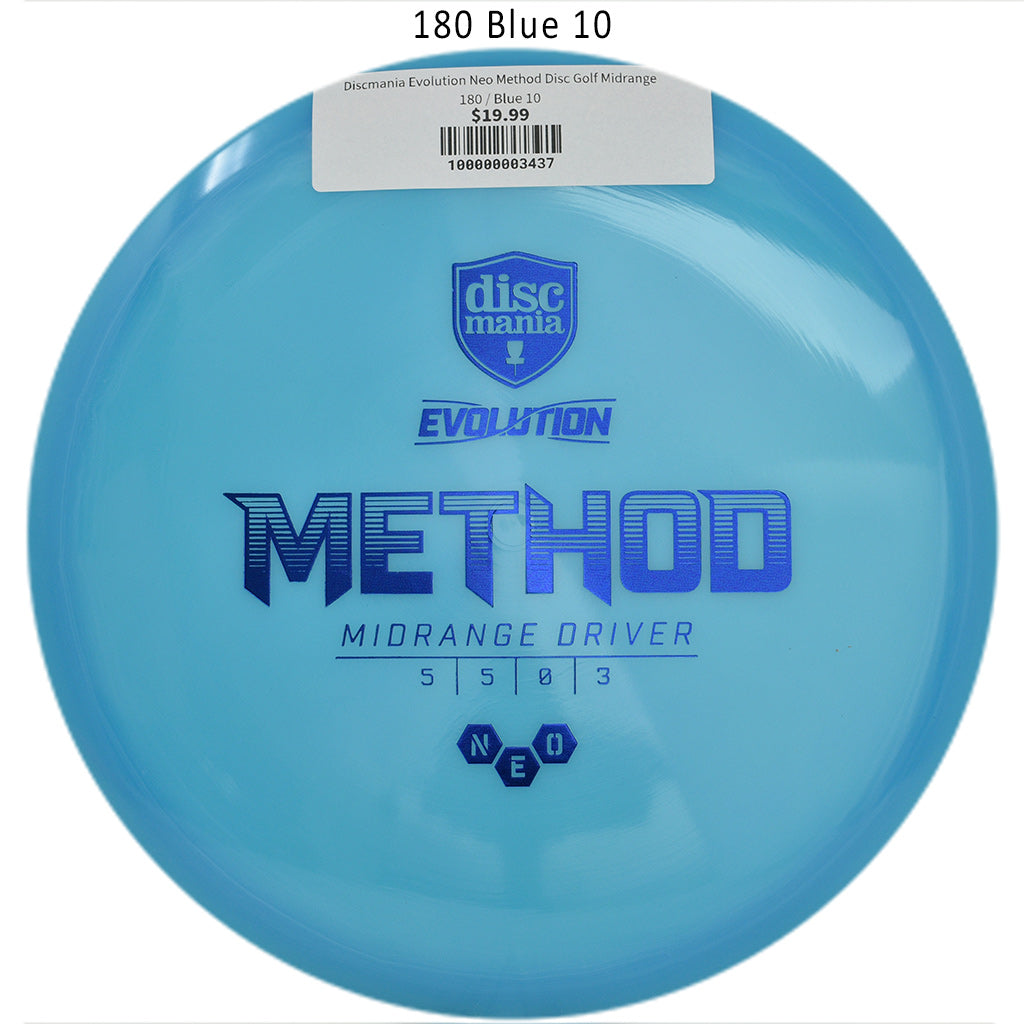 discmania-evolution-neo-method-disc-golf-midrange 180 Blue 10