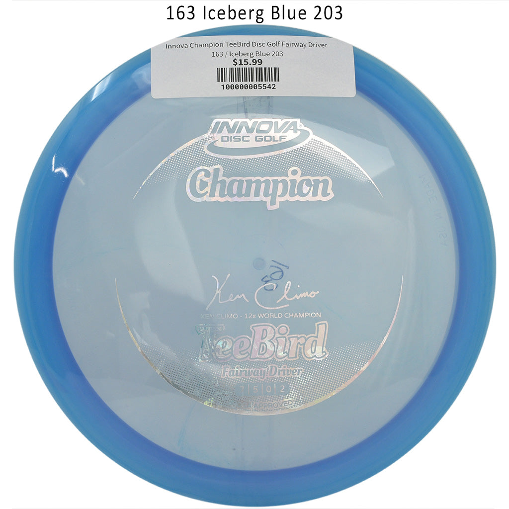 innova-champion-teebird-disc-golf-fairway-driver 163 Iceberg Blue 203