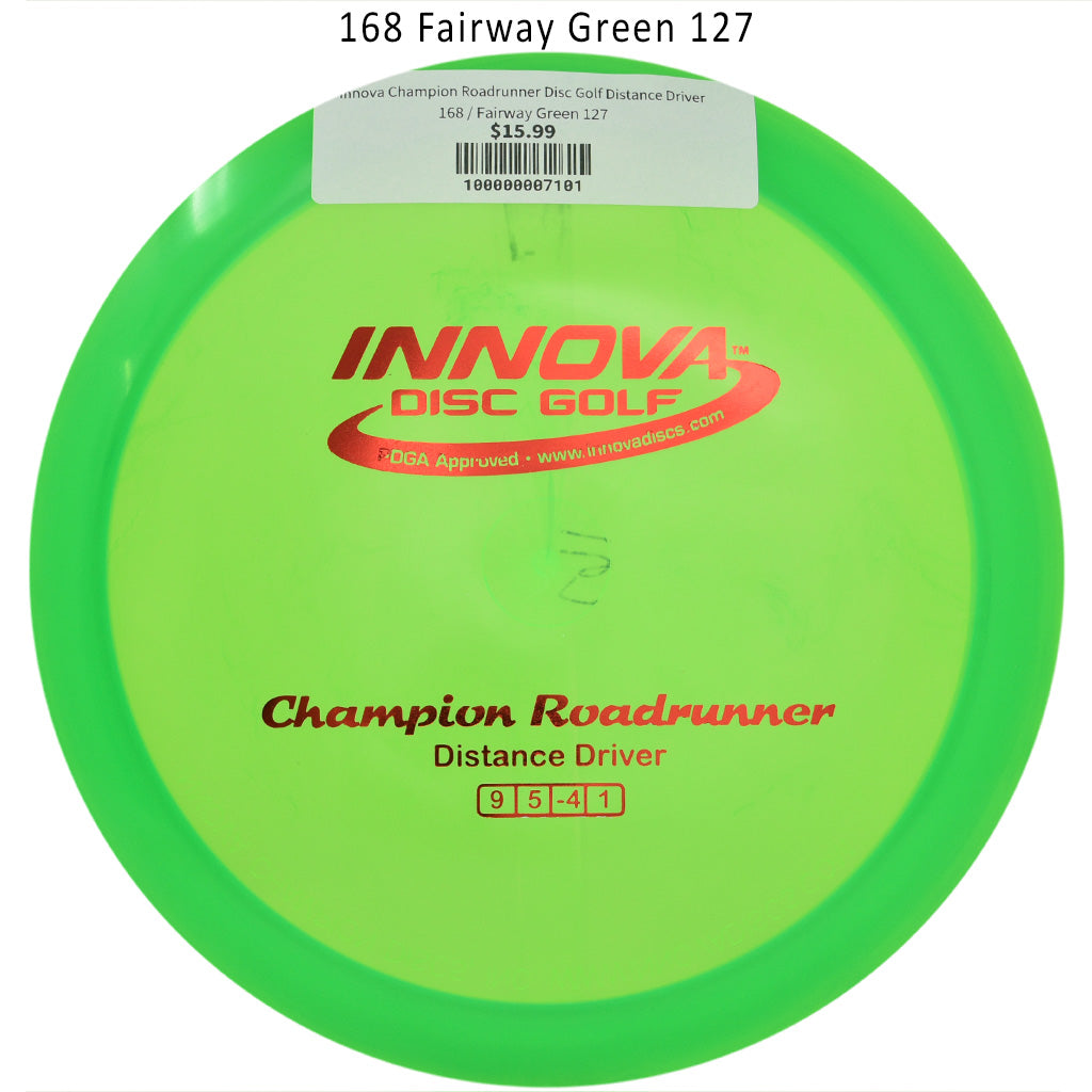 innova-champion-roadrunner-disc-golf-distance-driver 168 Fairway Green 127 