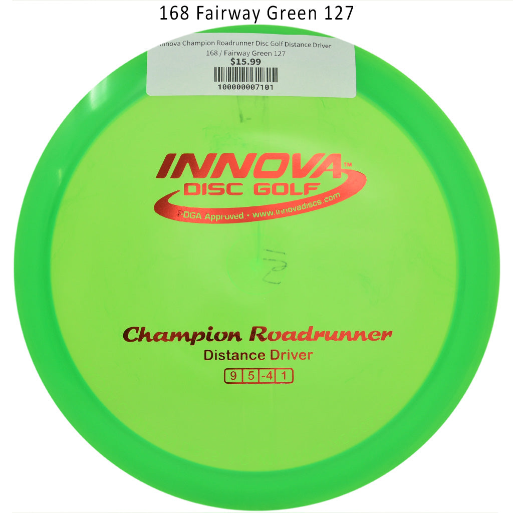innova-champion-roadrunner-disc-golf-distance-driver 168 Fairway Green 127