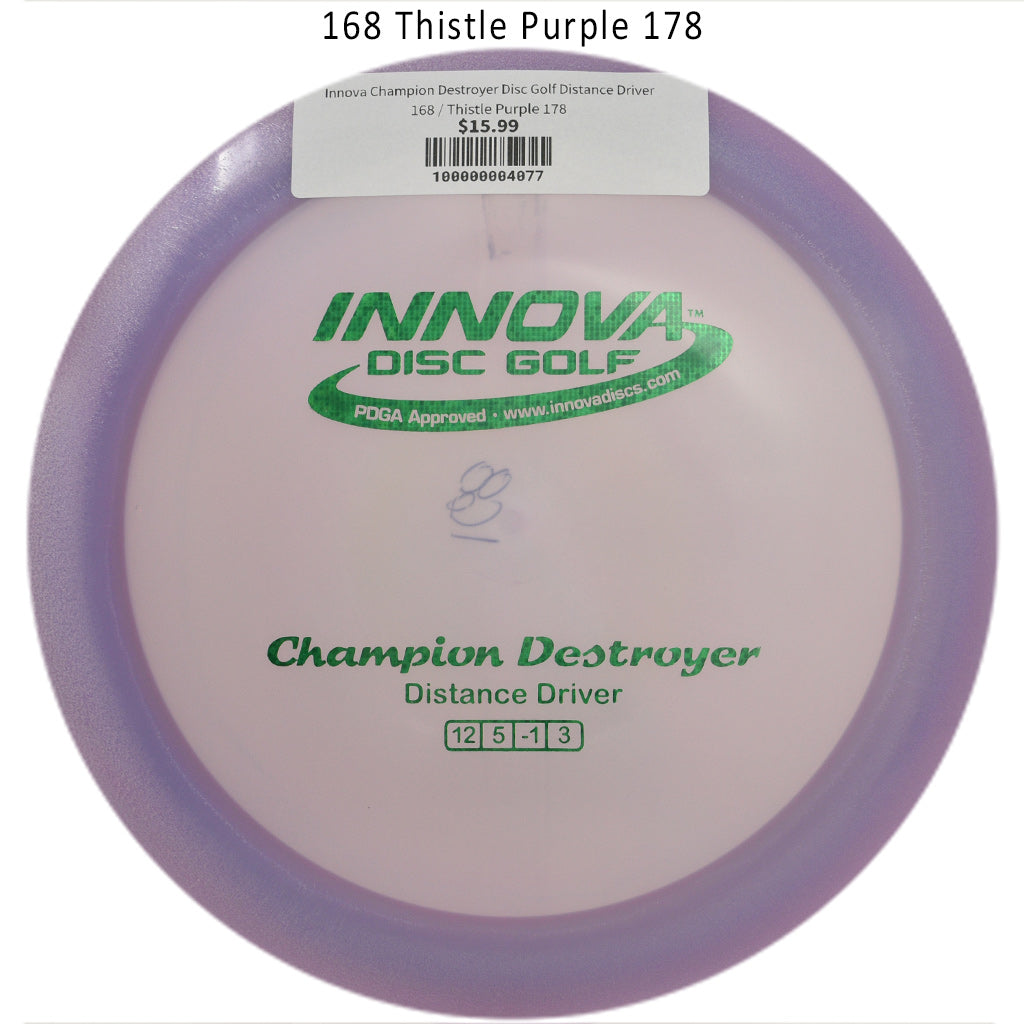 innova-champion-destroyer-disc-golf-distance-driver 168 Thistle Purple 178