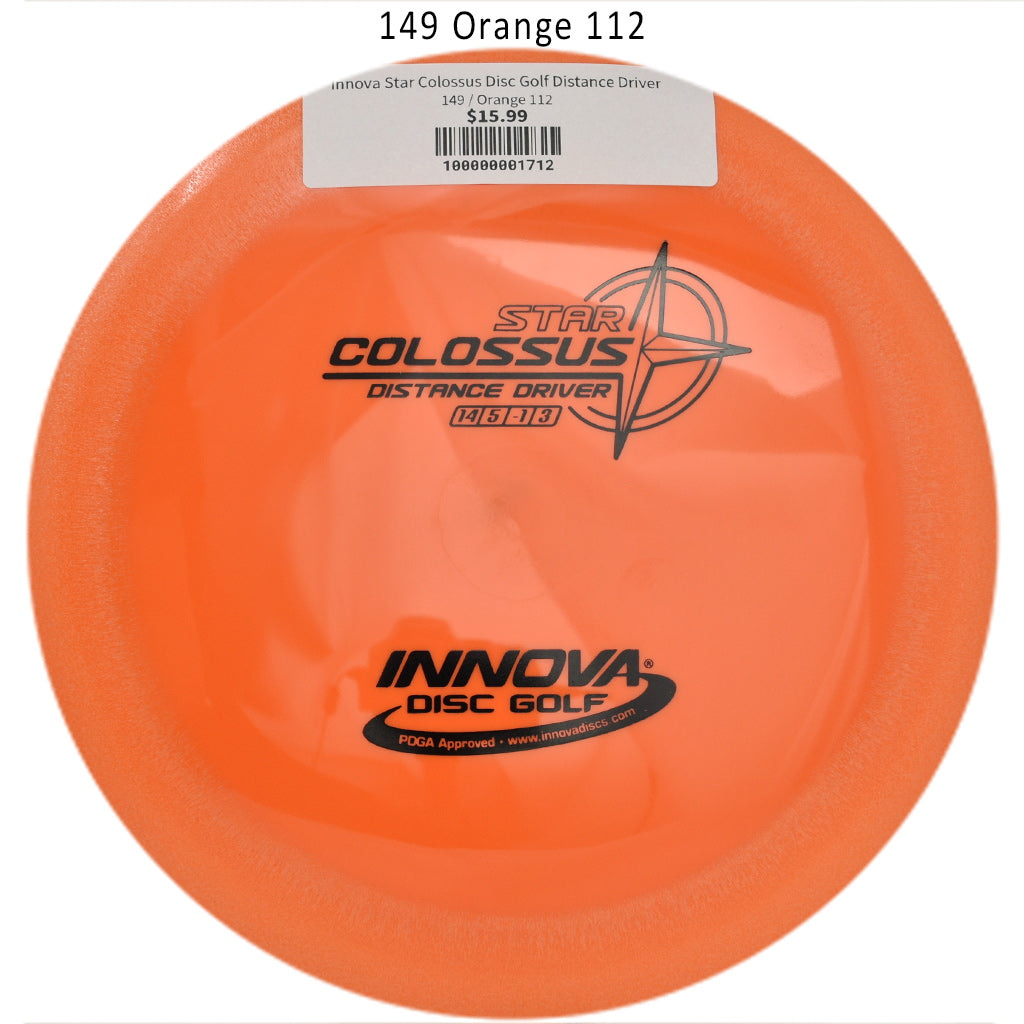 innova-star-colossus-disc-golf-distance-driver 149 Orange 112