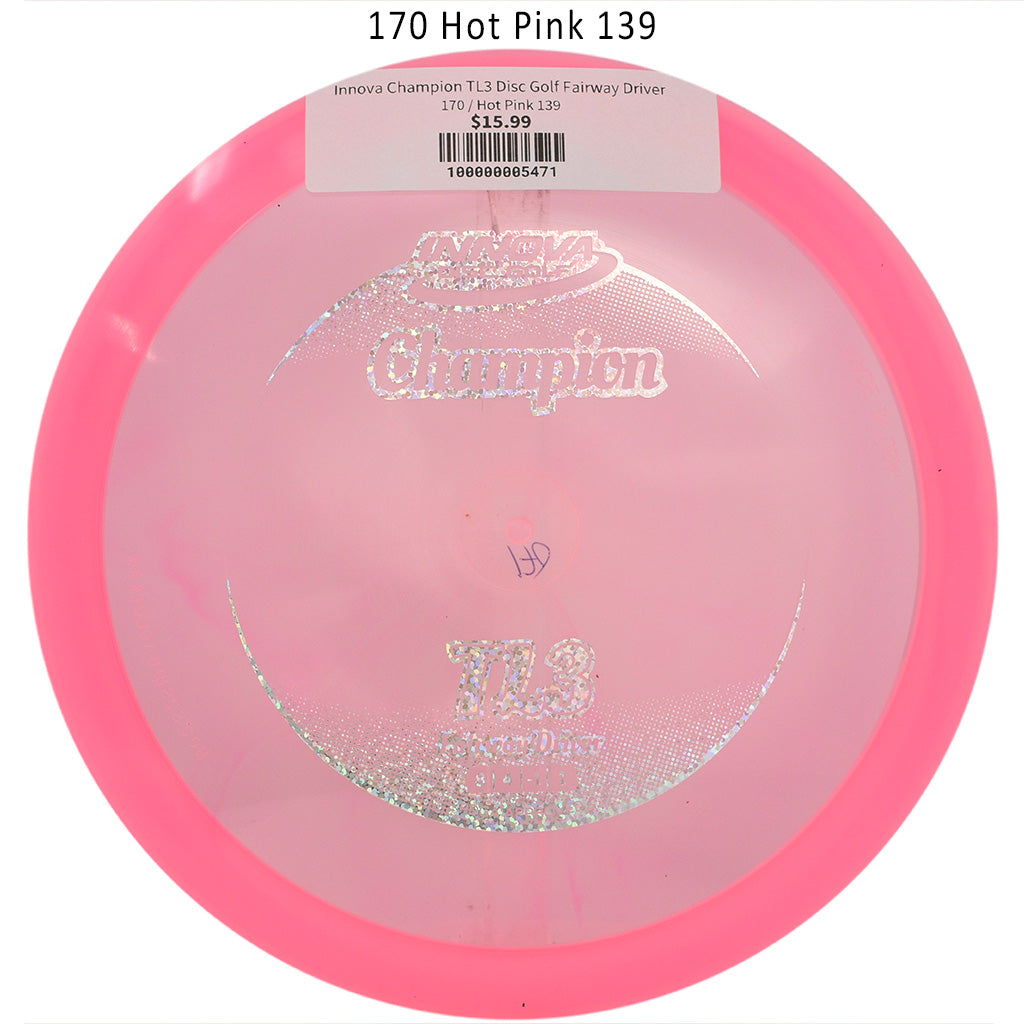 innova-champion-tl3-disc-golf-fairway-driver 170 Hot Pink 139