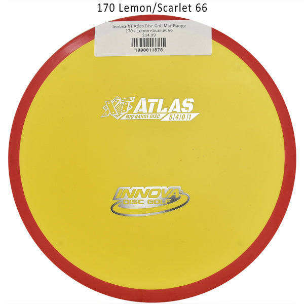 innova-xt-atlas-disc-golf-mid-range 170 Lemon-Scarlet 66