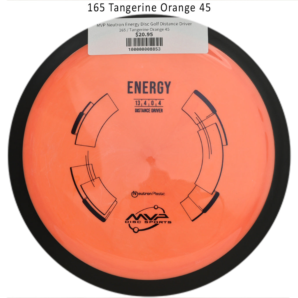 mvp-neutron-energy-disc-golf-distance-driver 165 Tangerine Orange 45 