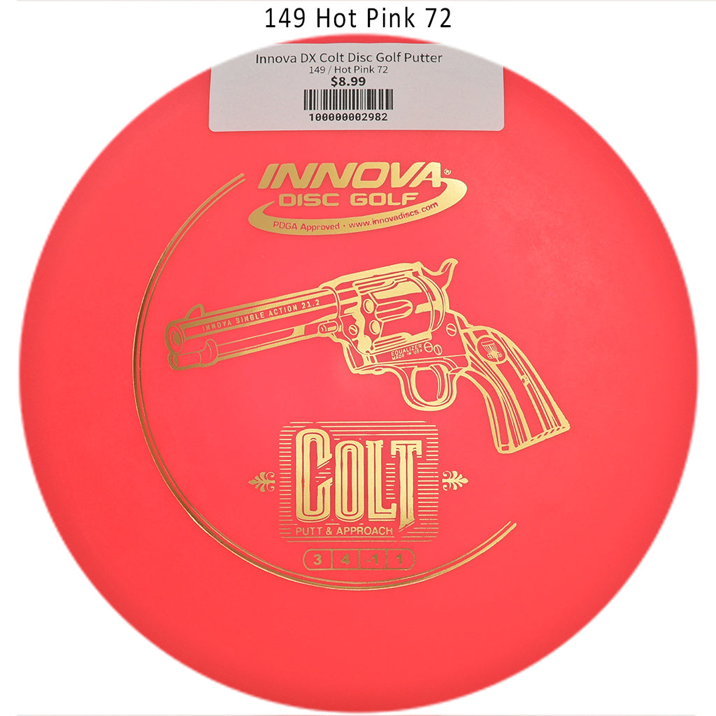 innova-dx-colt-disc-golf-putter 149 Hot Pink 72