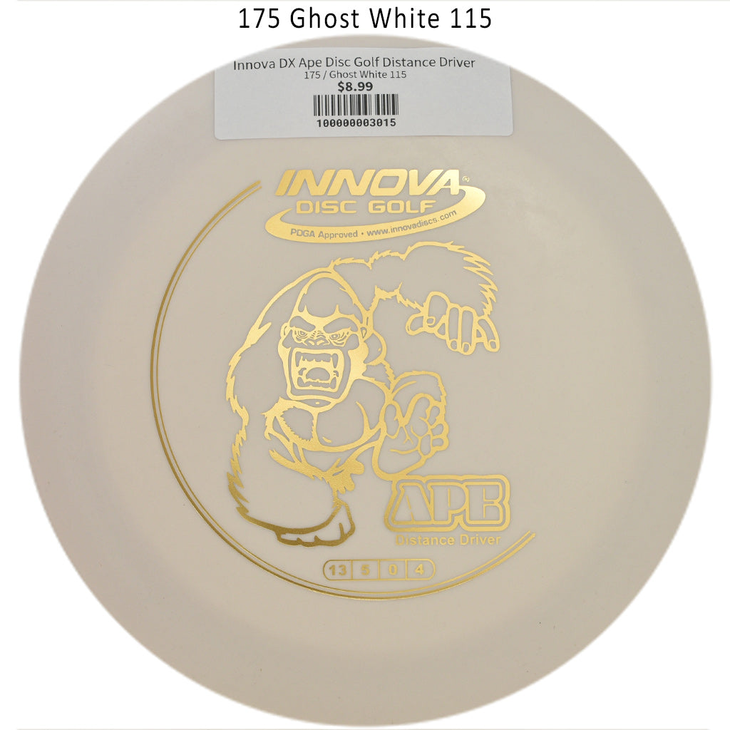 innova-dx-ape-disc-golf-distance-driver 175 Ghost White 115