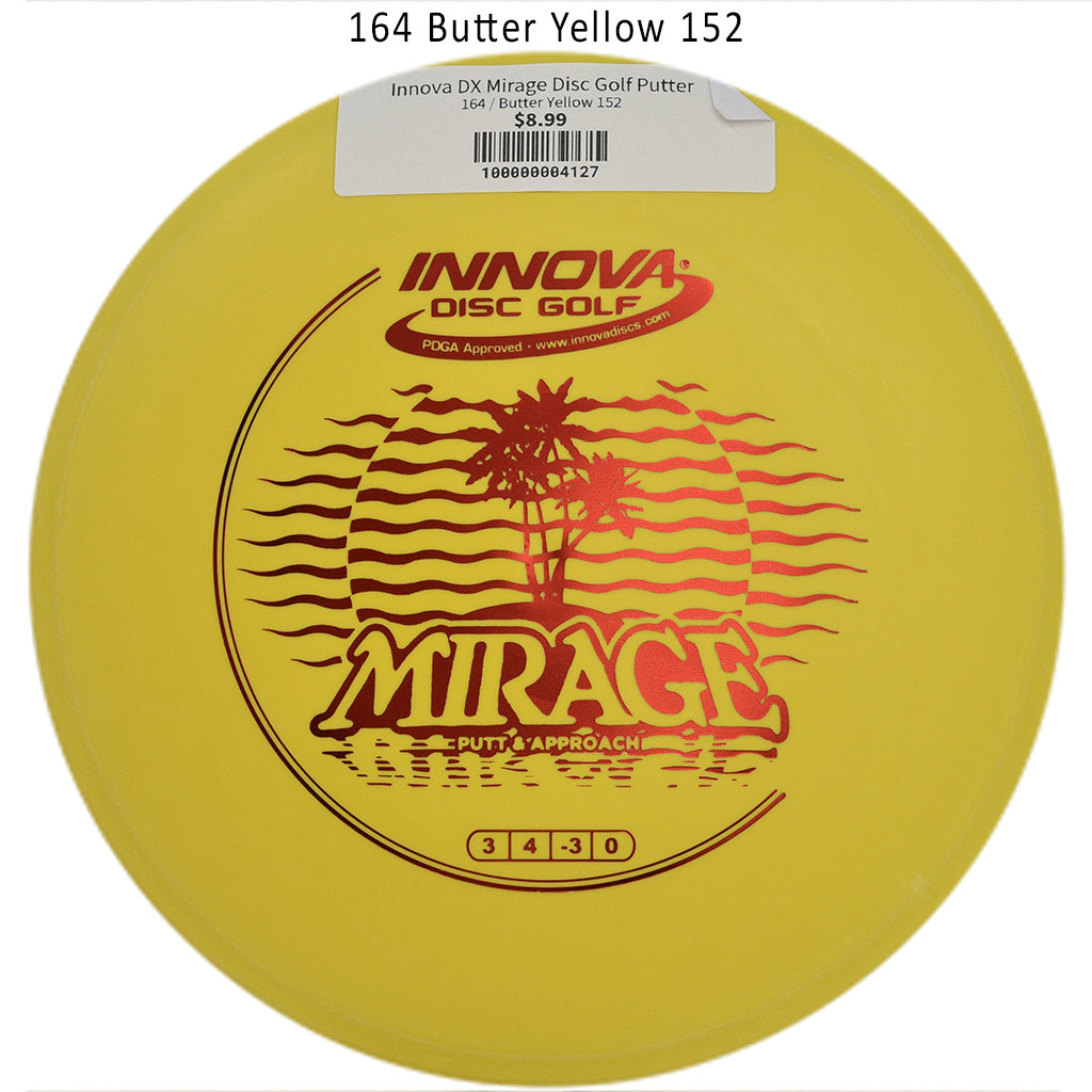 innova-dx-mirage-disc-golf-putter 164 Butter Yellow 152
