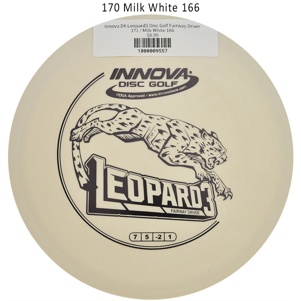 innova-dx-leopard3-disc-golf-fairway-driver 171 Milk White 166 