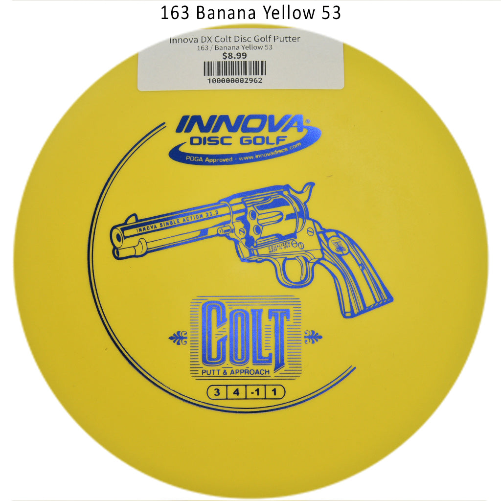 innova-dx-colt-disc-golf-putter 163 Banana Yellow 53