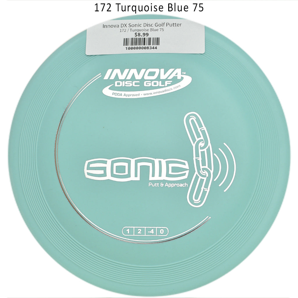 innova-dx-sonic-disc-golf-putter 172 Turquoise Blue 75 