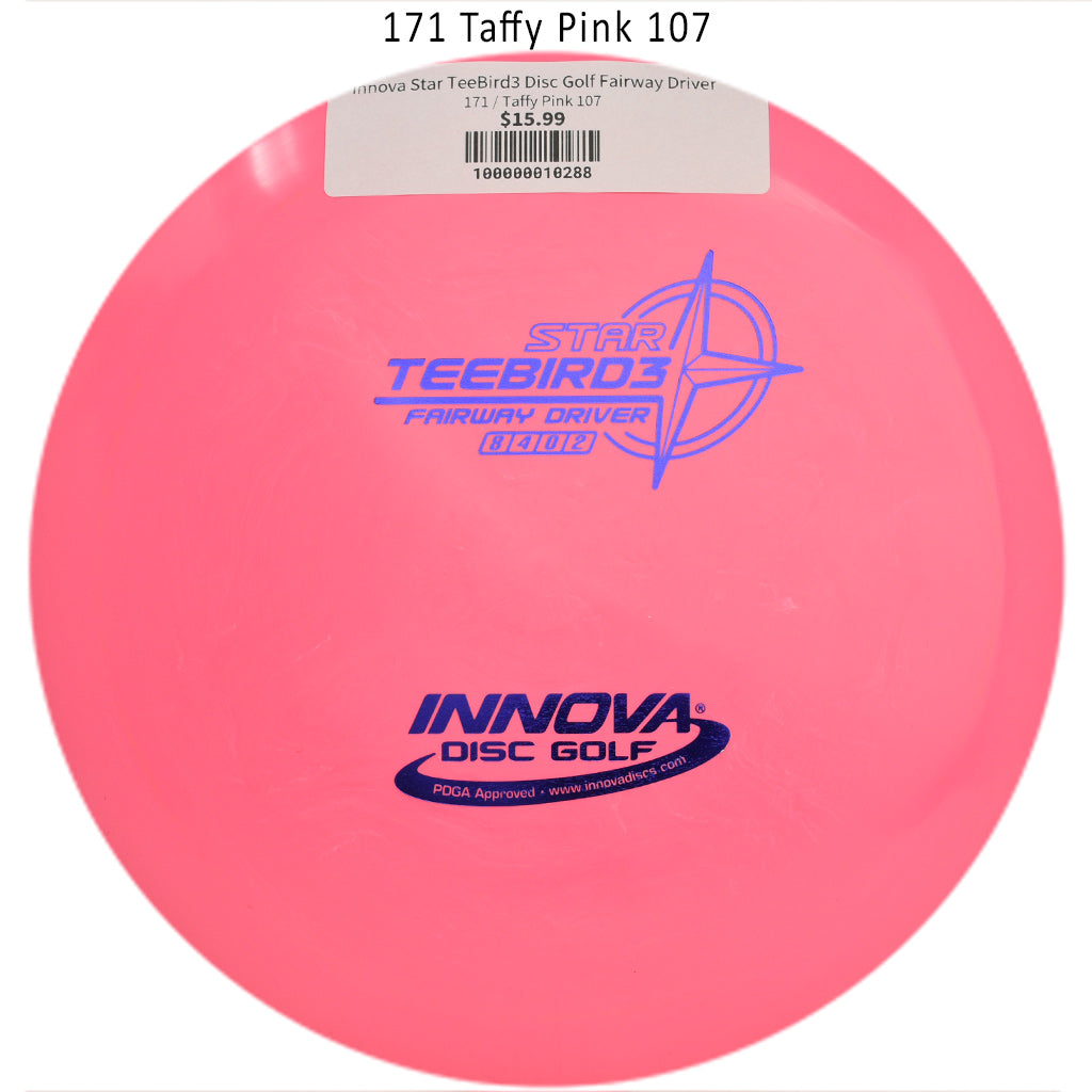 innova-star-teebird3-disc-golf-fairway-driver 171 Taffy Pink 107