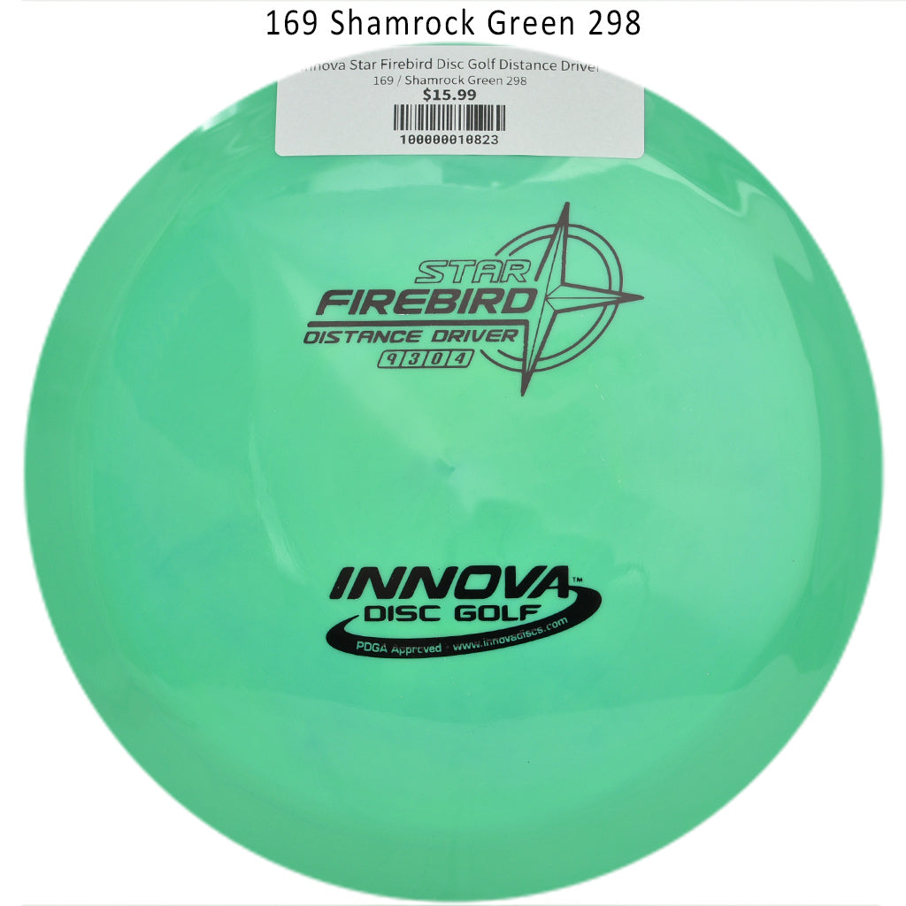 innova-star-firebird-disc-golf-distance-driver 169 Shamrock Green 298