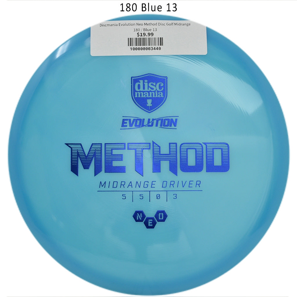 discmania-evolution-neo-method-disc-golf-midrange 180 Blue 13
